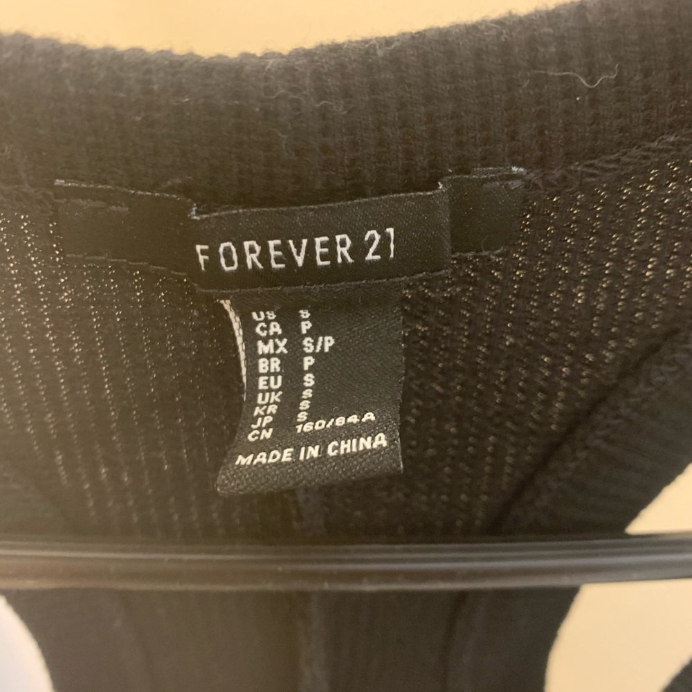 Black forever 21 tank top dress 4/$20 💜